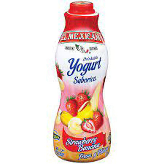 El Mexicano Saborico Yogurt Drink - Strawberry Banana