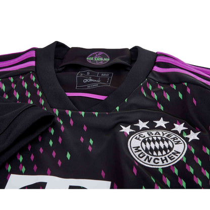 Men's adidas Bayern Munich 2023/24 Away Authentic Player Jersey