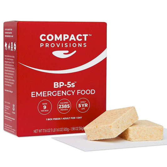 Compact Provisions BP-5s Emergency Food