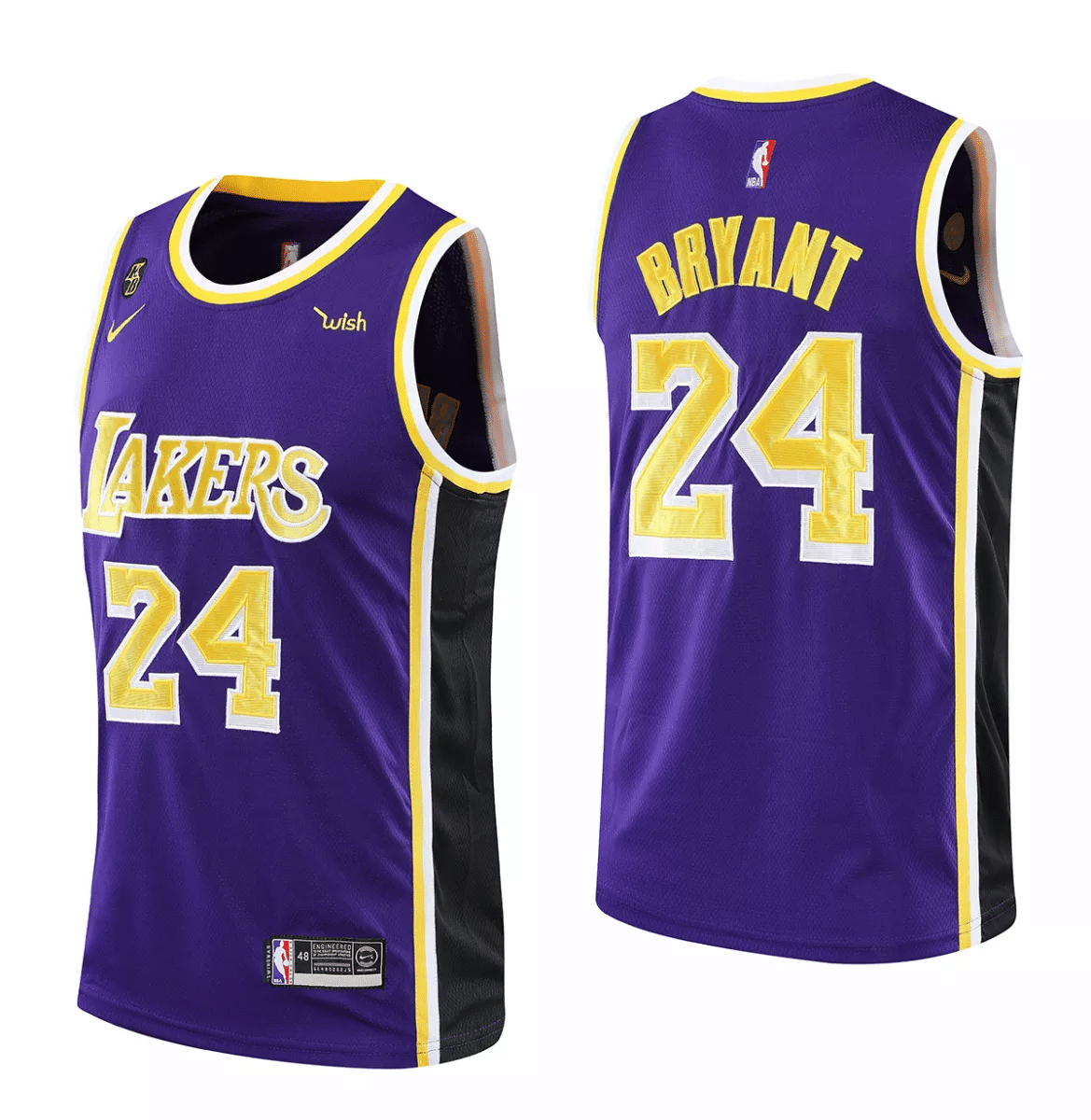 Kid's Los Angeles Lakers Kobe Bryant Authentic Jersey
